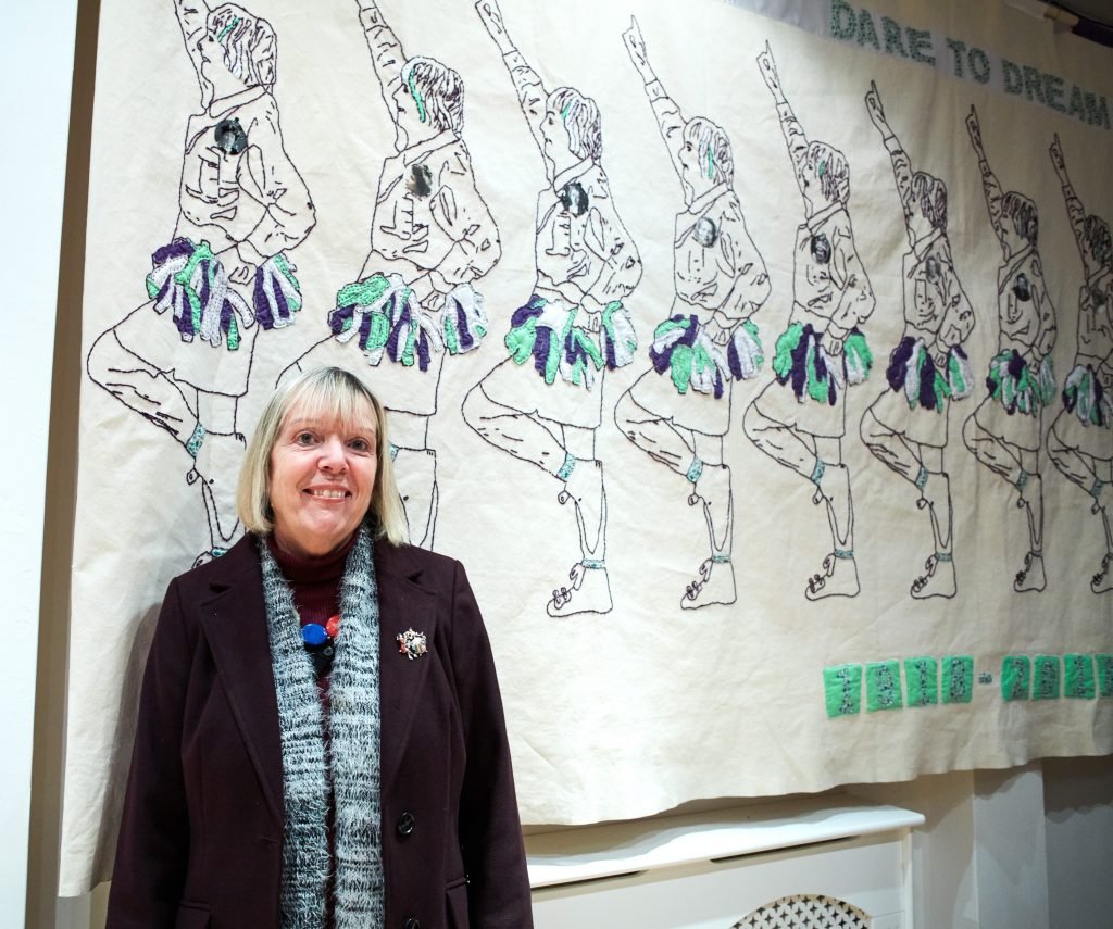 ?Embroidery has always been involved in female activism and gender politics; Interview with Gail Riding, Centenary City artist