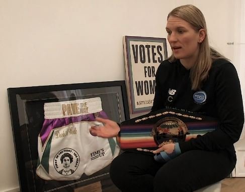 ?Theres a lot of female influence in these shorts, and it gave me great pride to wear them; Interview with Stacey Copeland, donor to Centenary City archive